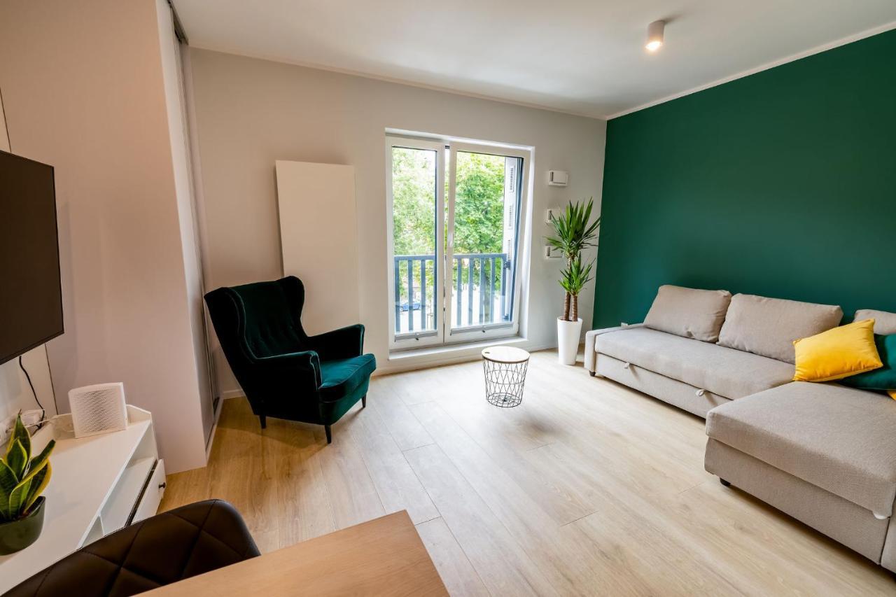 Uroczy Apartament Typu Studio W Scislym Centrum Szczecina Экстерьер фото
