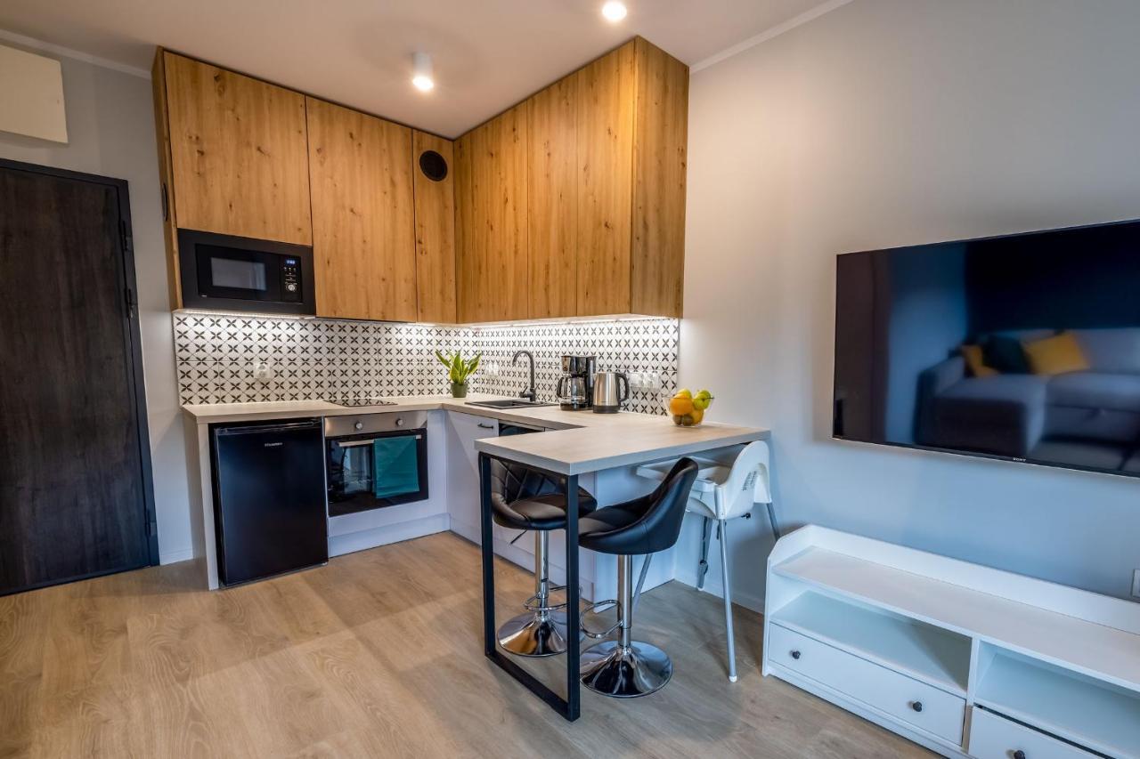 Uroczy Apartament Typu Studio W Scislym Centrum Szczecina Экстерьер фото