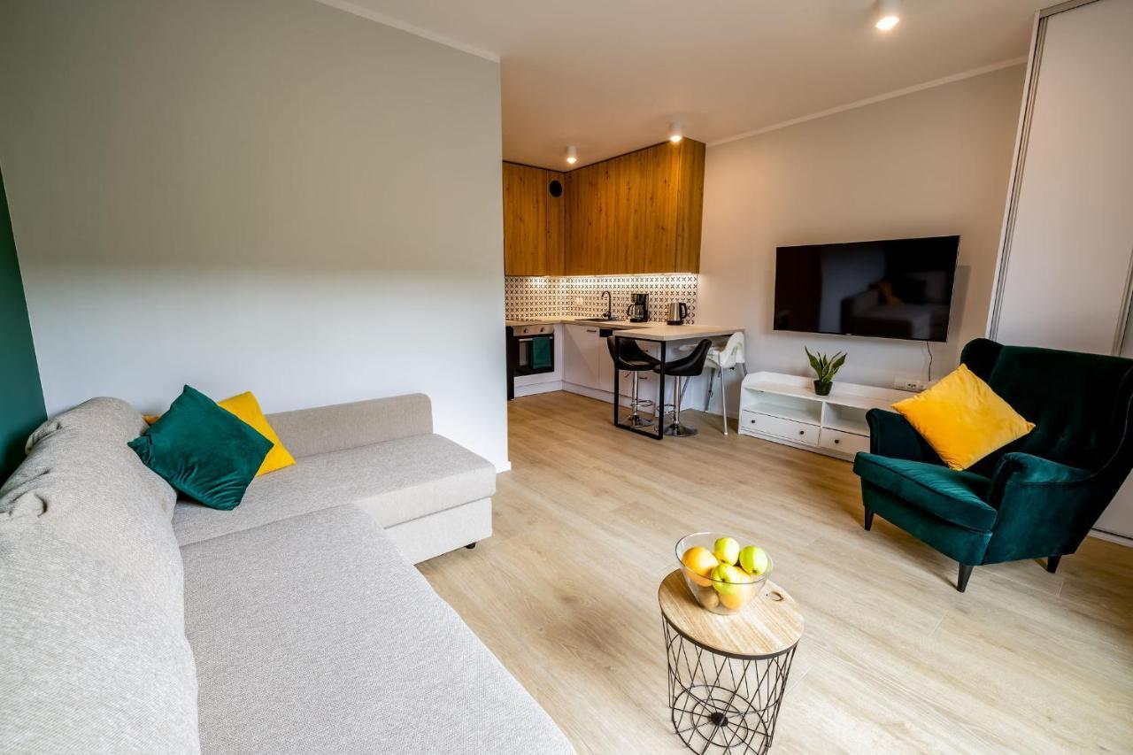 Uroczy Apartament Typu Studio W Scislym Centrum Szczecina Экстерьер фото