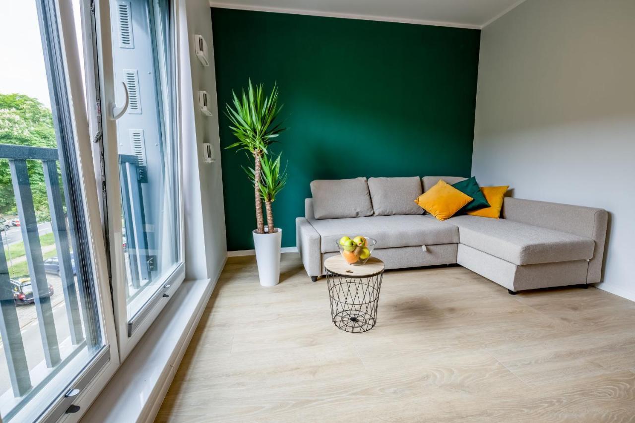 Uroczy Apartament Typu Studio W Scislym Centrum Szczecina Экстерьер фото