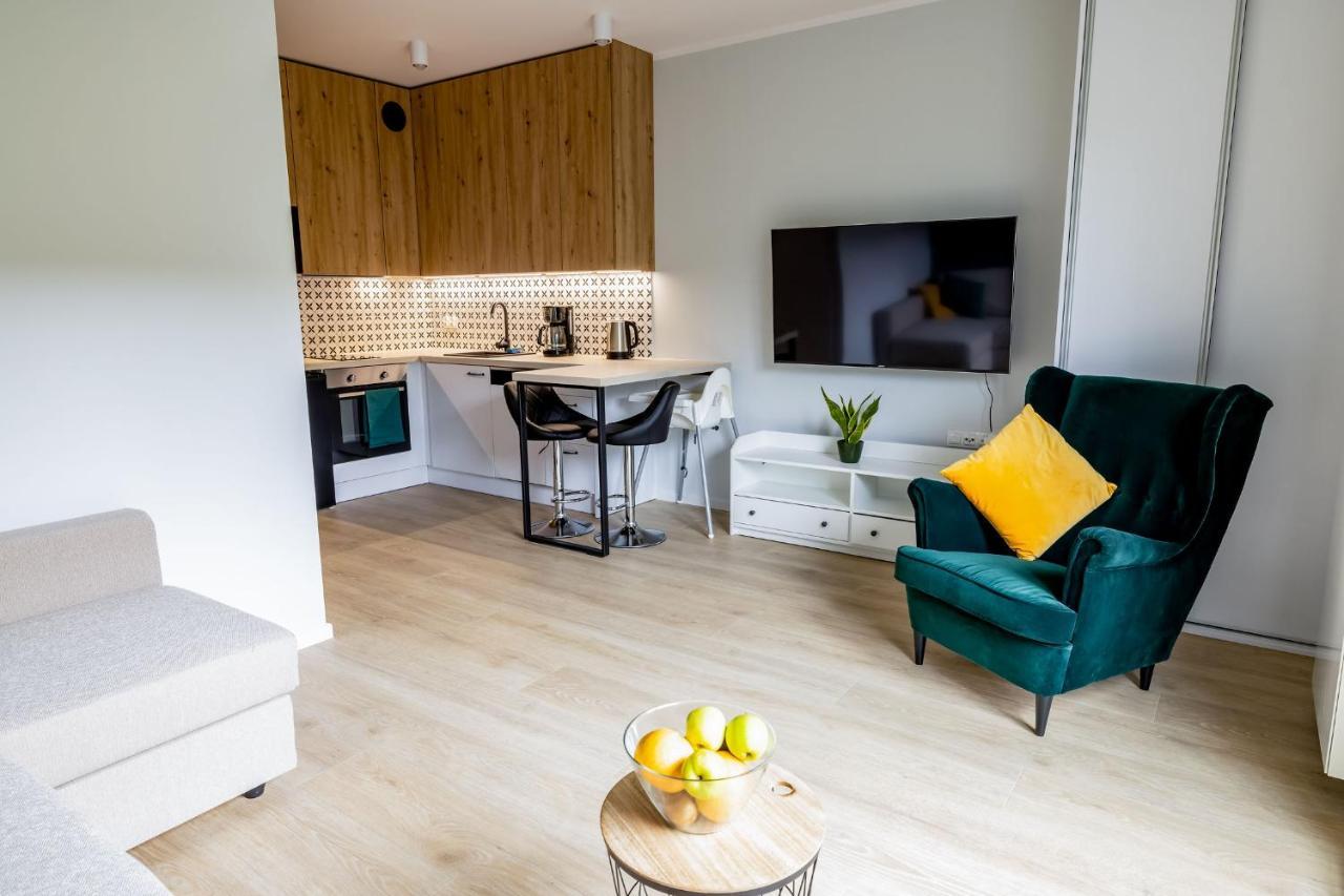 Uroczy Apartament Typu Studio W Scislym Centrum Szczecina Экстерьер фото